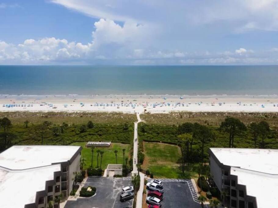 Beachin It!-Oceanview Updated 2024, King Bed Bikes Pulau Hilton Head Luaran gambar